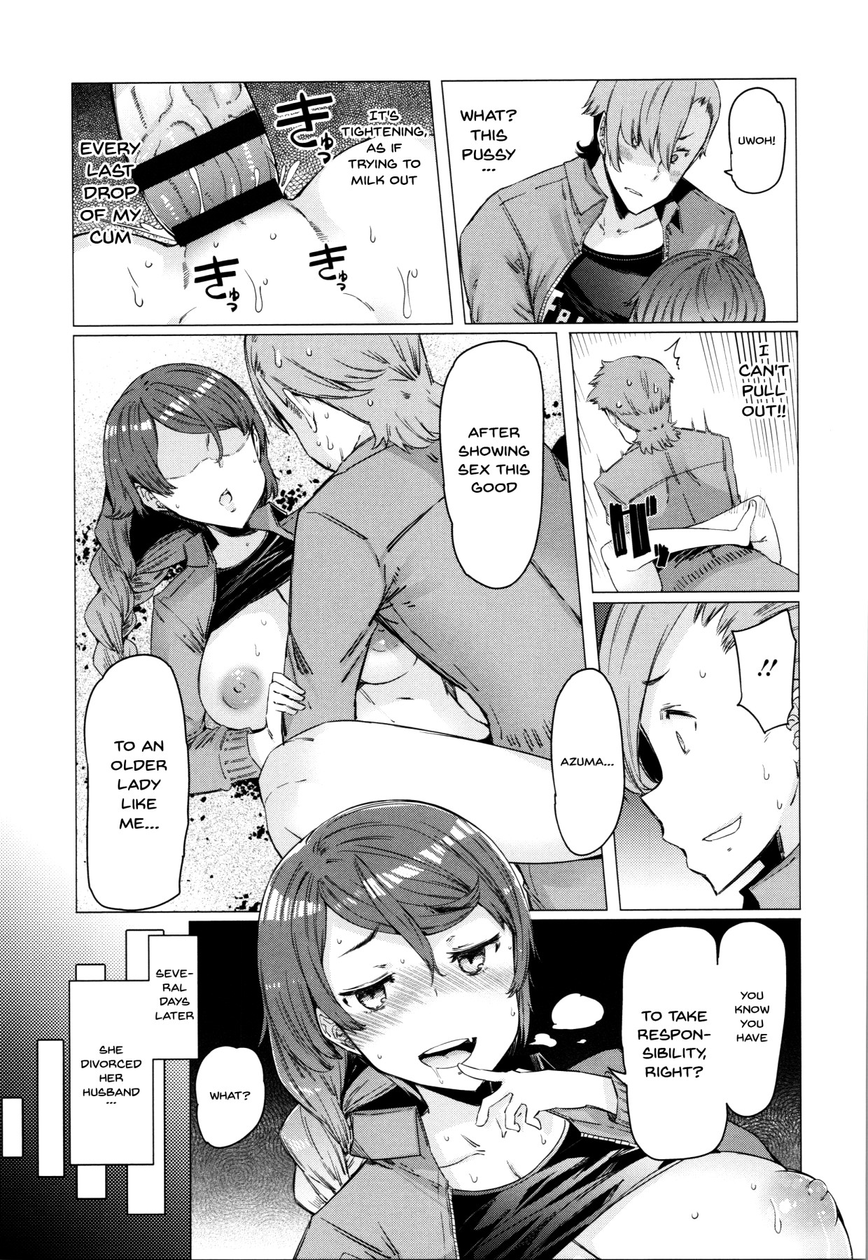 Hentai Manga Comic-These Housewives Are Too Lewd I Can't Help It!-Chapter 5-17